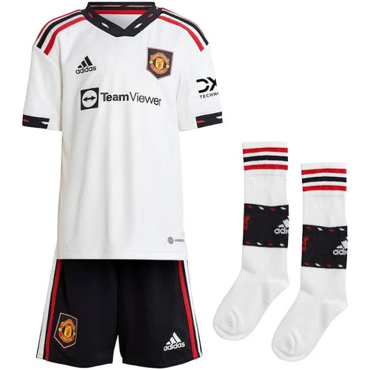 MANCHESTER UNITED F.C 2022/23 YOUTH AWAY FULL KIT